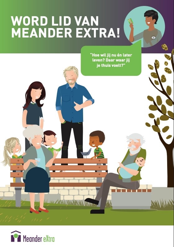 Meander eXtra word lid!